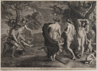 KG 17502
<br/>
Het Parisoordeel
<br/>
<em>Lommelin, Adriaan (1620-na 1677)</em>